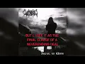 Windir - Journey to the end (Lyrics)