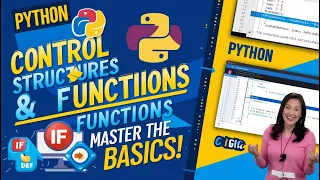 Part 2 Python Control Structures Functions Explained If-Else Loops Functions for Beginners