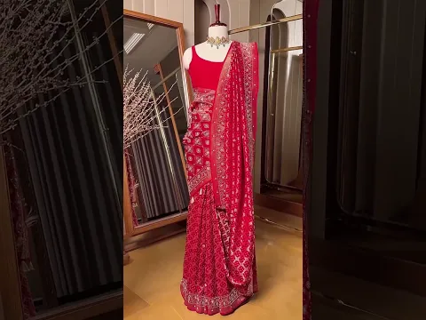 Karwa Chauth Red Sarees β€οΈ | Shop Traditional & Festive Sarees Online