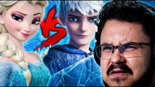 Lucas A R T Reacts to Elsa VS Jack Frost Clash of Titans Feat Isis Vasconcellos and Tauz 7