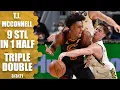 T J McConnell sets all-time NBA record with 9 steals in one half HIGHLIGHTS NBA on ESPN