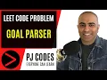 Leetcode Javascript problem and solution - Goal Parser Easy