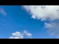 Blue Sky and Clouds Screen Saver (No sound) 10 Hours 4K UHD