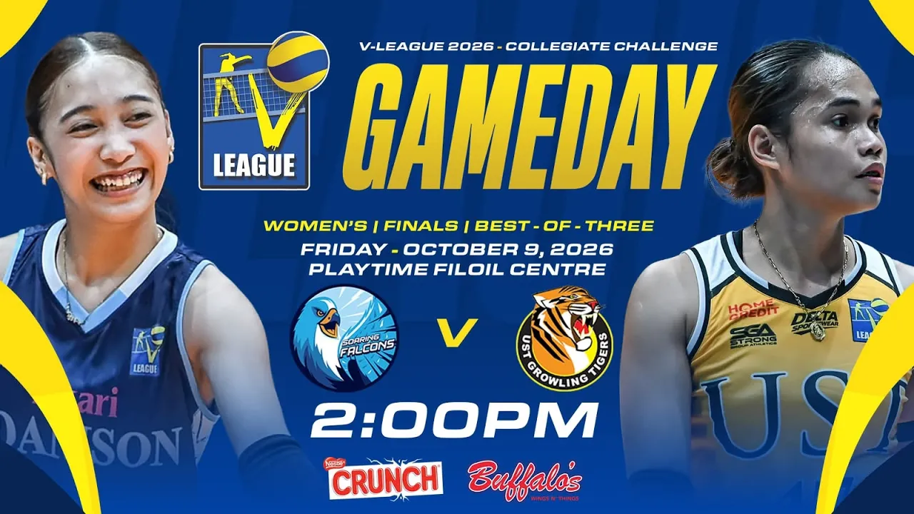 ADU vs UST | Finals Game 2 | 2026 Women's V-League: Metro Manila Division 2026-10-09 07:47