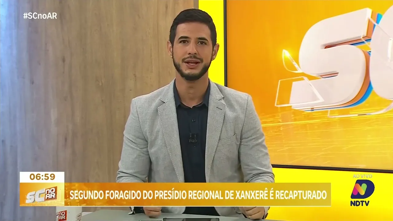 Polícia recaptura segundo foragido do presídio de Xanxerê