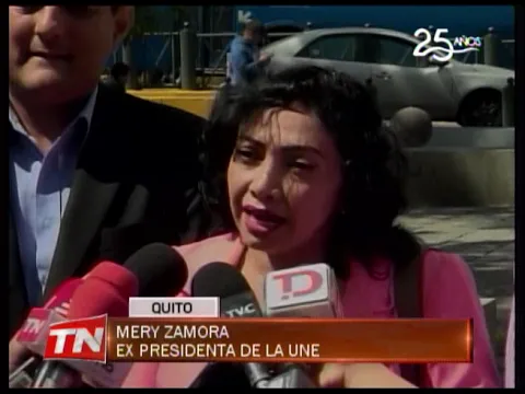 Zamora reconoció denuncia contra Rafael Correa y Galo Chiriboga