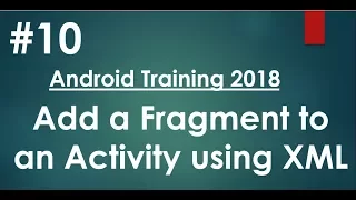 Android tutorial 2018 - 10
