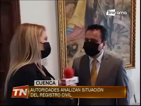 Autoridades analizan situación del registro civil