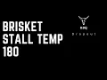 Brisket stall temp 180 Here s What you should know