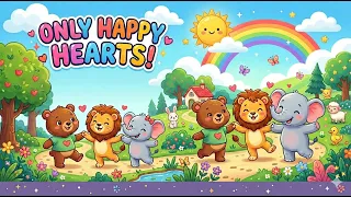 Only Happy Hearts! Helping Hands Song & Baby  Animals Rhymes