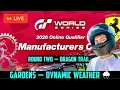 Lagu Gran Turismo 7: GTWS MANUFACTURERS CUP: ROUND 2 - DRAGON TRAIL GARDENS [RAIN] + DAILY RACES