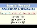 Square of a Trinomial - SPECIAL PRODUCT How to square a trinomial Ms Rosette