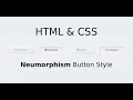 Make Neumorphism Button Using HTML And CSS Neomorphism Style Web Design Devhubspot