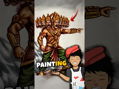 Painting Nandi Ji & Ravan 🎨