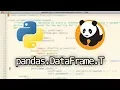 Pandas T Python tutorial pandas Dataframe T