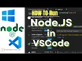 How to Run Node js Programs in Visual Studio Code Install Node js in VS Code ProgrammingTutor