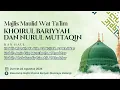 Download Lagu LIVE MAJLIS MAULID  WAT TA'LIM KHOIRUL BARIYYAH \u0026 NURUL MUTTAQIN (BUMIAYU - MALANG)