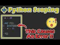 Python Scope LEGB Rule Keywords and Namespaces