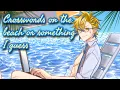 Beach Episode Are we seriously doing crossword puzzles