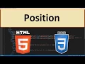 HTML5 and CSS3 34 - Position