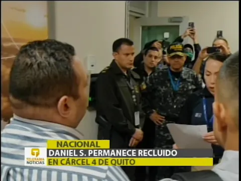 Daniel S. permanece recluido en cárcel 4 de Quito