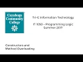 IT 1050 - Summer 2017