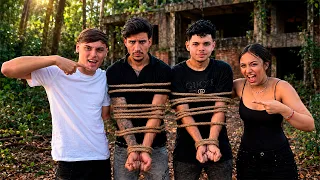 O Matheus e eu finalmente conseguimos prender eles! 😠