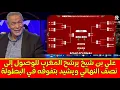 Lagu علي بن شيخ يرشح المغرب للوصول إلى نصف نهائي ويثني على أداء المنتخب المغرب القوي والمنافس في البطولة