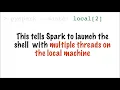 3 The PySpark Shell