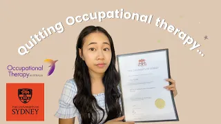 Why I quit my job as an Occupational Therapist