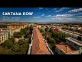 2025 San Jose CA 4K Drone Footage - Santana Row Valley Fair Mall