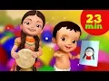 Download Lagu Mummy Ki Roti Gol Gol Rhyme and Much More | Hindi Rhymes for Children | Infobells