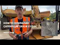 How can I get the fault codes for Caterpillar machines