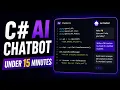 Build a C AI Chatbot in Under 15 Minutes OpenAI API Guide