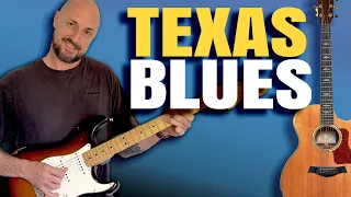 Texas Blues Guitar You Can Play on Electric or Acoustic