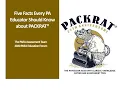 PACKRAT 25th Anniversary 5 Facts About the Exam