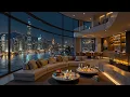 Download Lagu Cozy Night in Luxury Apartment Ambience with Smooth Piano Jazz for Work \u0026 Study