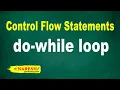 do-while loop Control Flow Structures Tutorial Naresh IT