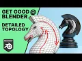 Lagu Get Good at Blender - Advanced Topology - Making A Knight Chess Piece