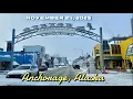 11-24-25 Anchorage Alaska Downtown 4th Ave Drive The New Mushing District Arch