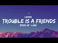 Download Lagu Lenka - Trouble is a friend | (Speed up + lirik) Tiktok Version