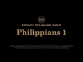 Philippians 1 - Legacy Standard Bible LSB