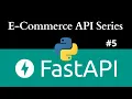 E-commerce API with FastAPI Performing User Login and logout authentications FastAPI-Mail