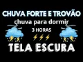 Download Lagu Alivie o estresse e durma bem😴Tela preta⛈Chuva e trovão para relaxar e aliviar a insônia