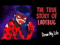 MIRACULOUS LADYBUG: THE CREEPY ORIGIN | Draw My Life