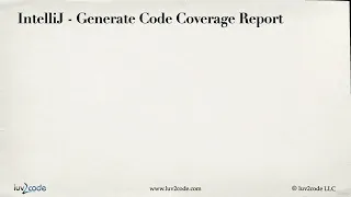 19 Unit Testing Code Coverage with IntelliJ Overview