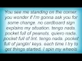 Link 80 - Tengo Nada Lyrics