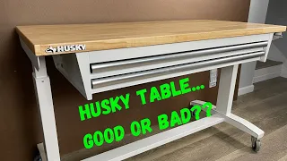 Husky Wood Top Workbench Review