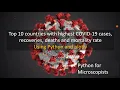 111 - What are the top 10 countries with highest COVID-19 cases and deaths