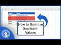 How to Remove Duplicate Values in Excel Quick and Easy